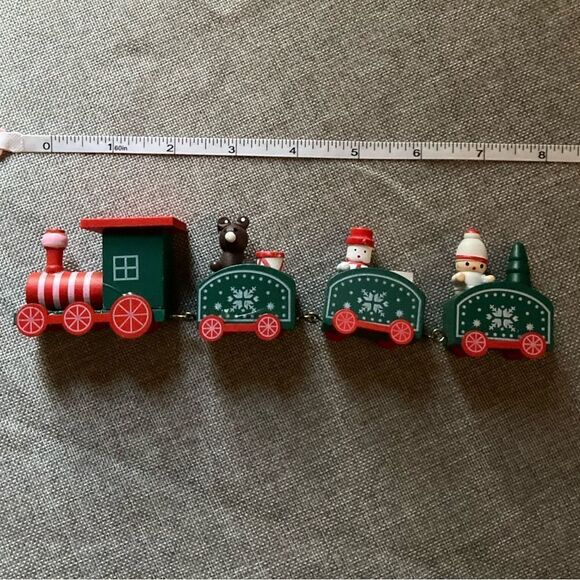 Wood Toy Train Set - Picture 6 of 6